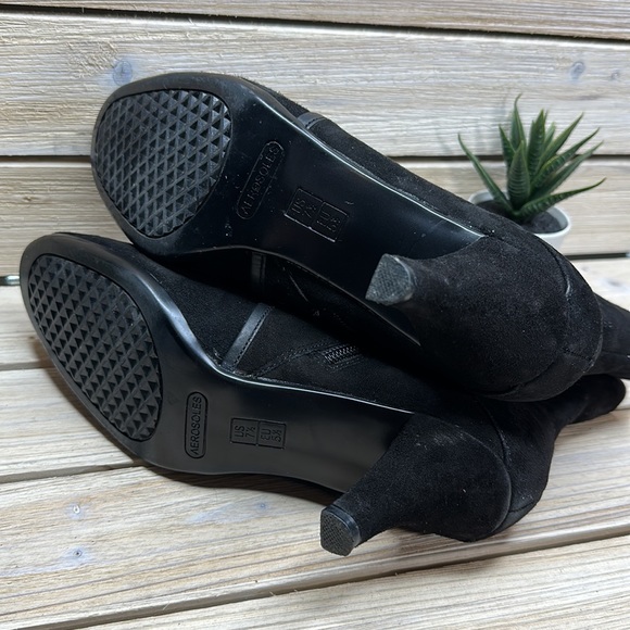 Aerosoles Suede Upper Booties Size 7 1/2M - Picture 9 of 9